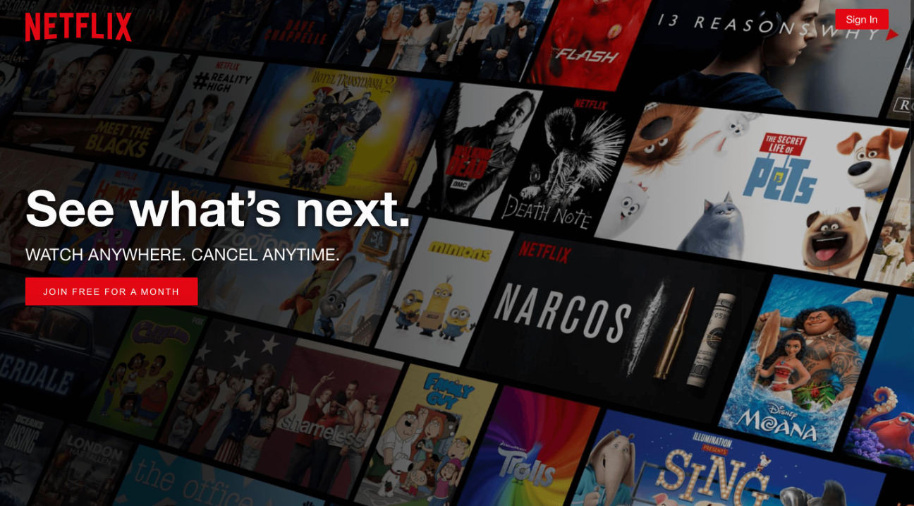 关于Netflix的一些操作说明